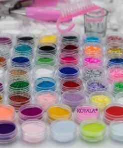 Royala Acrylnagels Starters Pakket Premium | 170 Delig ! | 126 Colors | Acryl Nagels Set | Acryl Starter Kit | Nail Art Pakket | 500 Franse Nageltips | Manicure Set Voor Nail Art Kit | Nagel Decoratie | Acryl Poeders | Acryl Vloeistof -Maybelline-winkel 550x366 4
