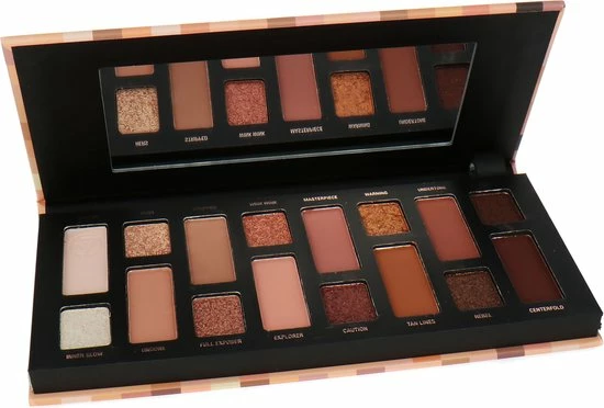 W7 Pressed Pigment Oogschaduw Palette - Nudification 3 W7 Pressed Pigment Oogschaduw Palette - Nudification