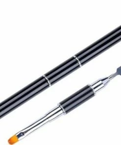 Ardran & Tookar Nagel Polygel Tool - Gel Penseel - Nail Poly Gel Tool - 2 In 1 Kwast Met Spatel -Maybelline-winkel 550x375 1