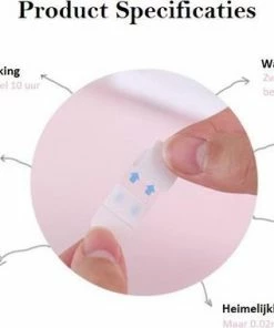 Mystige Facelift Tape Met Oogmasker Voor Wallen 40 Stuks Face Tape Gezicht Tape Transparant -Maybelline-winkel 550x380 5