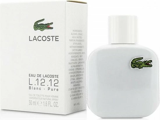 Lacoste 12.12 White 50 Ml - Eau De Toilette - Herenparfum 7 Lacoste 12.12 White 50 Ml - Eau De Toilette - Herenparfum - Afbeelding 5