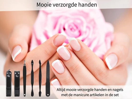 Manicure Set - Vardaan 16 Delige Set Voor Manucure, Pedicure & Gezichtsverzorging - Nagelvijl RVS 16-delig 6 Manicure Set - Vardaan 16 Delige Set Voor Manucure, Pedicure & Gezichtsverzorging - Nagelvijl RVS 16-delig - Afbeelding 4
