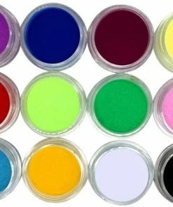12-Delige Acryl Poeder Set- Starter Set Voor Nail Art Acrylnagels - Heble