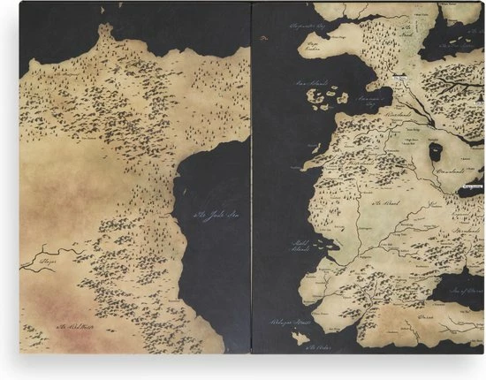 Makeup Revolution X Game Of Thrones Westeros Map Palette 4 Makeup Revolution X Game Of Thrones Westeros Map Palette - Afbeelding 2