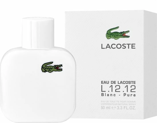 Lacoste 12.12 White 50 Ml - Eau De Toilette - Herenparfum 4 Lacoste 12.12 White 50 Ml - Eau De Toilette - Herenparfum - Afbeelding 2