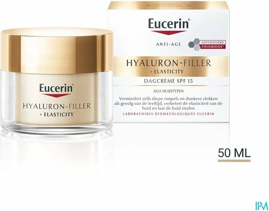 Eucerin Hyaluron-Filler + Elasticity Dagcr Me SPF15 Thiamidol 4 Eucerin Hyaluron-Filler + Elasticity Dagcr Me SPF15 Thiamidol - Afbeelding 2