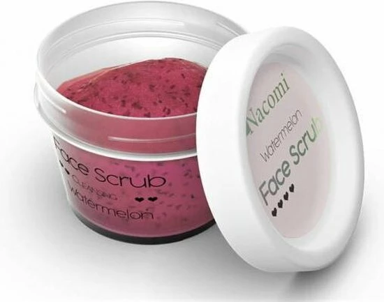 Nacomi Cleansing Face & Lip Scrub Watermelon 80gr. 4 Nacomi Cleansing Face & Lip Scrub Watermelon 80gr. - Afbeelding 2