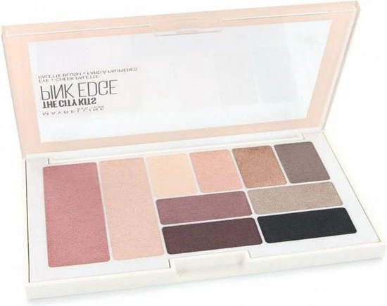 Maybelline City Kits Oogschaduw Palette - 2 Pink Edge 3 Maybelline City Kits Oogschaduw Palette - 2 Pink Edge