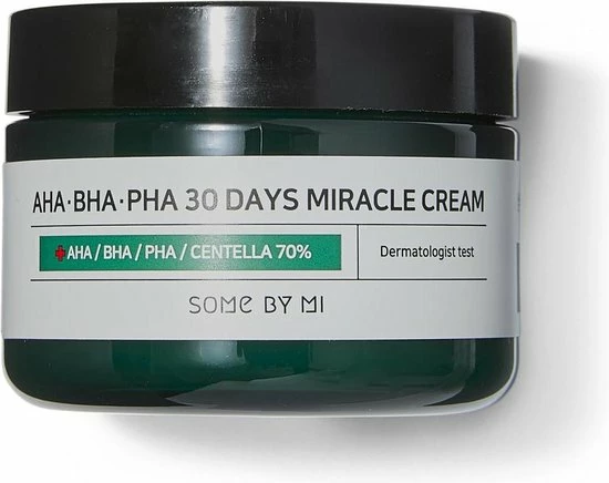 Some By Mi AHA/BHA/PHA 30 Days Miracle Cream - De Nummer 1 Crème Tegen Acné 3 Some By Mi AHA/BHA/PHA 30 Days Miracle Cream - De Nummer 1 Crème Tegen Acné
