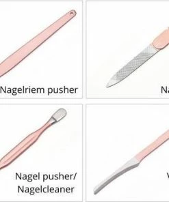 Wanties Professionele 16-in-1 Manicure / Pedicure Set In Rose Gold In Luxe Opbergdoosje | Nagelgarnituur 16 Stuks Ros Goud / Goud | Nagelknipper Nageltang Ingegroeide Teennagel Manicureset Pedicureset | Nagelschaar Nagelschaartje Nageltang Nagelknipper -Maybelline-winkel 550x451