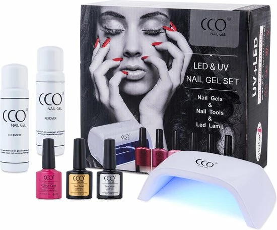CCO Shellac CCO Gellak Starterspakket - Gel Nagellak - Basis Met 18Watt Led Lamp - 1 Kleur CCO Rose Bud 40511 3 CCO Shellac CCO Gellak Starterspakket - Gel Nagellak - Basis Met 18Watt Led Lamp - 1 Kleur CCO Rose Bud 40511