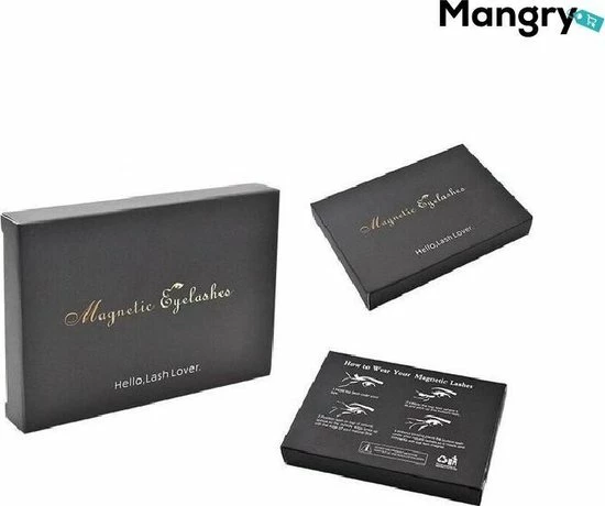 Merkloos 3D Magnetische Nepwimpers Zonder Lijm | 4 Paar | Zwart | Magnetische Wimpers | Magnetic Fake Eyelashes | Wimper Set | Natuurlijke Volle Wimpers - Professional Eye Lash - Mangry 4 Merkloos 3D Magnetische Nepwimpers Zonder Lijm | 4 Paar | Zwart | Magnetische Wimpers | Magnetic Fake Eyelashes | Wimper Set | Natuurlijke Volle Wimpers - Professional Eye Lash - Mangry - Afbeelding 2