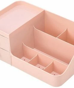 Axbo Design Make-Up Organizer - Cosmetica - Opbergdoos - Roze - Nagellak - Creme - Sieraden - Pennenbakje - Bureau - Organizers - Make Up