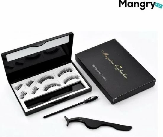 Merkloos 3D Magnetische Nepwimpers Zonder Lijm | 4 Paar | Zwart | Magnetische Wimpers | Magnetic Fake Eyelashes | Wimper Set | Natuurlijke Volle Wimpers - Professional Eye Lash - Mangry 8 Merkloos 3D Magnetische Nepwimpers Zonder Lijm | 4 Paar | Zwart | Magnetische Wimpers | Magnetic Fake Eyelashes | Wimper Set | Natuurlijke Volle Wimpers - Professional Eye Lash - Mangry - Afbeelding 6