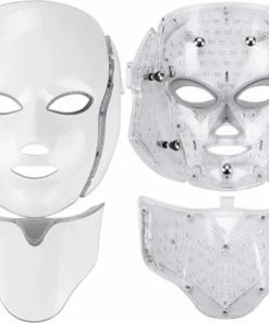 Merkloos LED Gezichtsmaker - 7 Kleuren - Face Mask - Lichttherapie - Masker Voor Gezicht - Tegen Acne, Droge Huid & Rimpels - Wit 14 Merkloos LED Gezichtsmaker - 7 Kleuren - Face Mask - Lichttherapie - Masker Voor Gezicht - Tegen Acne, Droge Huid & Rimpels - Wit -Maybelline-winkel 550x465 2