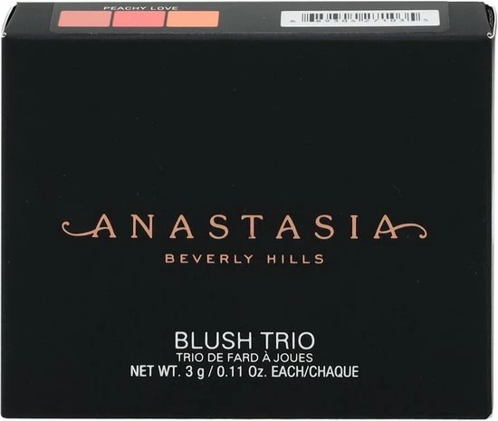 Anastasia Beverly Hills Blush Trio - #03 Peachy Love 8 Anastasia Beverly Hills Blush Trio - #03 Peachy Love - Afbeelding 6