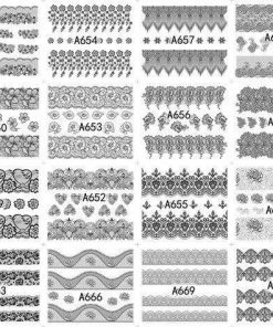 Elemental GOods 40 Stuks Nail Art Water Transfer Stickers - Nagelversiering - Nageldecoratie - Nagelstickers -Maybelline-winkel 550x475 2