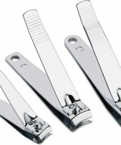 Merkloos Nagelknipper Set 3 Stuks Verschillende Maten | Nagelschaar Voor Knippen Van Teennagels En Vingernagels | Nagelscharen Voor Nagels | Nagelknippers