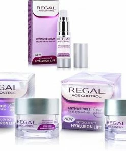 Regal Age Control Botox Effect & Hyaluron Lifting Set - Anti Rimpel - Dagcr Me - Nachtcr Me - Oogcreme - 105ML