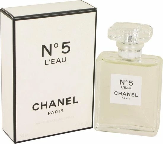 Chanel N°5 L'Eau - No5 L'eau - 50 Ml - Eau De Toilette Spray - Damesparfum 7 Chanel N°5 L'Eau - No5 L'eau - 50 Ml - Eau De Toilette Spray - Damesparfum - Afbeelding 5
