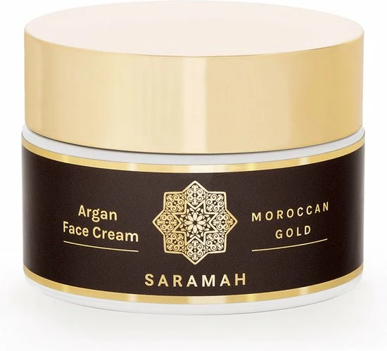 SARAMAH Argan Gezichtscr Me - Hydraterende Dag- En Nachtcr Me - Op Basis Van 100% Pure Biologische Arganolie - Rijk Aan Omega 3 En 6, Vitamine E En F - Vrij Van Sulfaat (SLS), Siliconen, Parabenen, Paraffine - 50 Ml 3 SARAMAH Argan Gezichtscr Me - Hydraterende Dag- En Nachtcr Me - Op Basis Van 100% Pure Biologische Arganolie - Rijk Aan Omega 3 En 6, Vitamine E En F - Vrij Van Sulfaat (SLS), Siliconen, Parabenen, Paraffine - 50 Ml