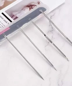 Without Lemon - Professionele 4 Delige Mee-eters & Acne Verwijderen Set - Blackhead Killer - Remover Comedonenlepel - Puisten Verwijderaar - Comedonendrukker - Mee-eter Lepel - Handige Opbergbak 7 Without Lemon - Professionele 4 Delige Mee-eters & Acne Verwijderen Set - Blackhead Killer - Remover Comedonenlepel - Puisten Verwijderaar - Comedonendrukker - Mee-eter Lepel - Handige Opbergbak -Maybelline-winkel 550x502 1