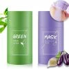 Merkloos Green Mask Stick Duo + Eggplant Mask - Huidverzorging - Gezichtsmasker - Mee Eters & Acne Verwijderen - Poriën Reiniger -Blackhead 1 Merkloos Green Mask Stick Duo + Eggplant Mask - Huidverzorging - Gezichtsmasker - Mee Eters & Acne Verwijderen - Poriën Reiniger -Blackhead -Maybelline-winkel 550x502 3