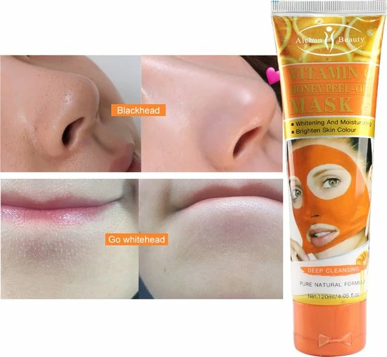 Aichun Beauty Peel Off Mask Tegen Mee-Eters En Verstopte Pori N Acne Natuurlijk Product - Vitamine C - 120ML 10 Aichun Beauty Peel Off Mask Tegen Mee-Eters En Verstopte Pori N Acne Natuurlijk Product - Vitamine C - 120ML - Afbeelding 8