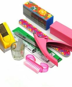 Acrylnagels Set | Nepnagels | Acryl Nagels Kit Starterspakket | Basispakket | Nail Art Pakket | Elektrische Nagelvijl | 60 Kleuren Acryl Poeders/Glitters | 500 Franse Tips | Acrylic Liquid | Nagel Lijm | Plaknagels | 91 Delig | Nagel Set | Nagelstad -Maybelline-winkel 550x507 6