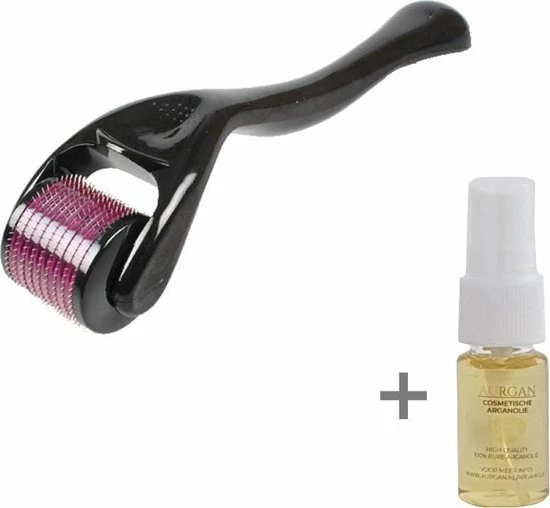 Aurgan.nl Dermaroller 0.5 Mm Titaniumnaalden Met GRATIS Arganolie | Derma Roller 540 Naalden | Bestrijdt Acne Littekens, Pigmentvlekken, Rimpels & Grove Porien 5 Aurgan.nl Dermaroller 0.5 Mm Titaniumnaalden Met GRATIS Arganolie | Derma Roller 540 Naalden | Bestrijdt Acne Littekens, Pigmentvlekken, Rimpels & Grove Porien - Afbeelding 3