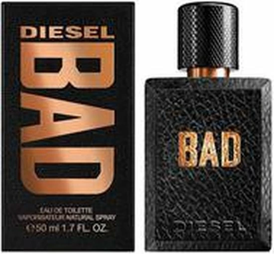 Diesel Bad 100ml Eau De Toilette Spray For Men 10 Diesel Bad 100ml Eau De Toilette Spray For Men - Afbeelding 8