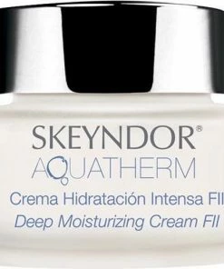 Skeyndor - Aquatherm - Deep Moisturizing Cream - FII Gevoelige/Droge Huid - 50 Ml -Maybelline-winkel 550x516