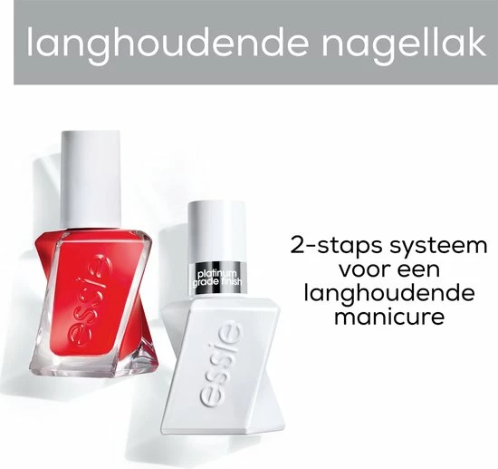 Essie Gel Couture - 510 Lady In Red - Rood - Langhoudende Nagellak - 13,5 Ml 4 Essie Gel Couture - 510 Lady In Red - Rood - Langhoudende Nagellak - 13,5 Ml - Afbeelding 2