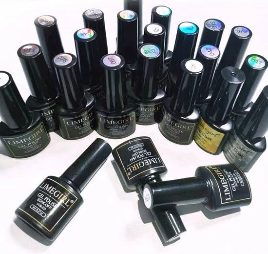 Limegirl Gellak Starterspakket Deluxe - 12 Kleuren (8ml), Base Coat En Top Coat - Gelnagels Starterskit - Met UV/LED Nageldroger - Gel Nagellak Set - Met Nagelfrees Incl. 6 Opzetstukken - Met Nagel Glitter Decoratie- Incl. Nageltips 5 Limegirl Gellak Starterspakket Deluxe - 12 Kleuren (8ml), Base Coat En Top Coat - Gelnagels Starterskit - Met UV/LED Nageldroger - Gel Nagellak Set - Met Nagelfrees Incl. 6 Opzetstukken - Met Nagel Glitter Decoratie- Incl. Nageltips - Afbeelding 3