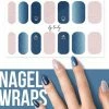 By Emily Nagel Wrap - Marine Deep | 14 Stickers Per Vel | Nail Wrap | Nail Art | Trendy | Design | Nagellakvrij | Eenvoudig | Nagel Art | Nagel Wrap | Nagel Stickers | Folie | Zelfklevend | Sjablonen -Maybelline-winkel 550x521 4