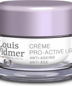 Louis Widmer Pro-Active Cream Light Anti-Ageing Ongeparfumeerd Nachtcr Me 50 Ml