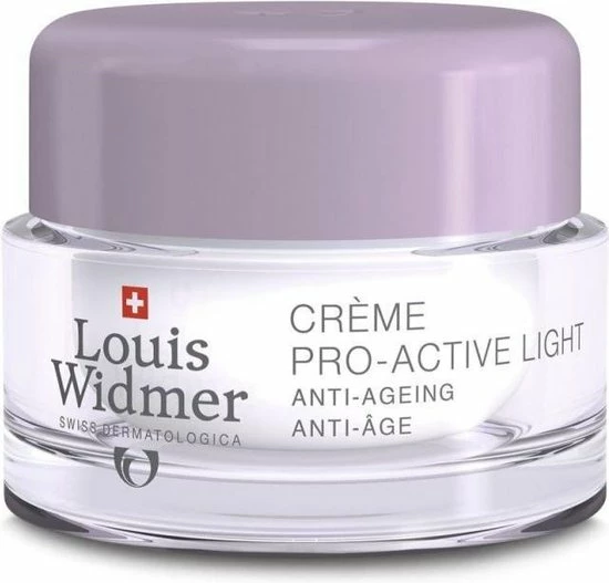 Louis Widmer Pro-Active Cream Light Anti-Ageing Ongeparfumeerd Nachtcr Me 50 Ml 4 Louis Widmer Pro-Active Cream Light Anti-Ageing Ongeparfumeerd Nachtcr Me 50 Ml - Afbeelding 2