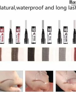 Basila Microblading Eyebrow Tattoo Pen - #2 Donker Bruin - Waterproof Waterdicht Wenkbrauw Pen -Maybelline-winkel 550x529 4