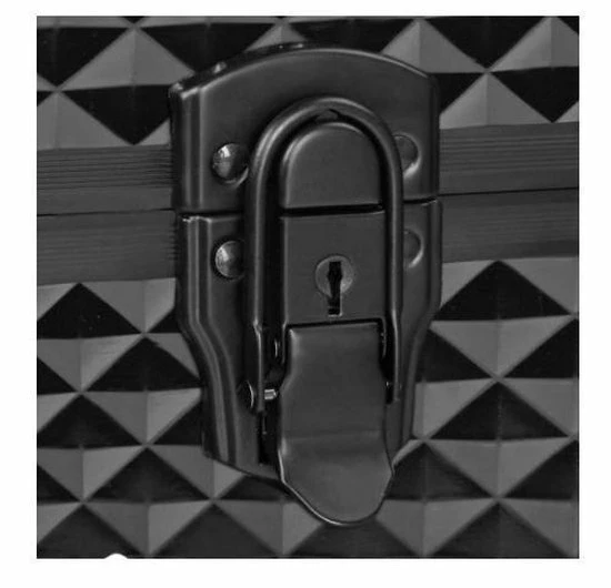 MEGA BEAUTY SHOP? Aluminium Trolley 3D Zwart 4in1 15 MEGA BEAUTY SHOP? Aluminium Trolley 3D Zwart 4in1 - Afbeelding 13