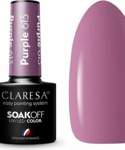 Claresa Soak Off UV/LED Paars Hybride Vernis 613 5g