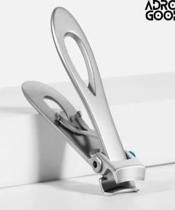 AdroitGoods Nagelknipper Set - Nageltang - Nagelschaar - Kalknagels - Teennagel - Pedicure - Incl. Nagelvijl - Grijs -Maybelline-winkel 550x533