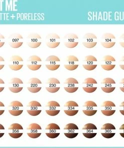 Maybelline Fit Me Matte & Poreless Foundation - 355 Pecan - 30 Ml 21 Maybelline Fit Me Matte & Poreless Foundation - 355 Pecan - 30 Ml -Maybelline-winkel 550x535