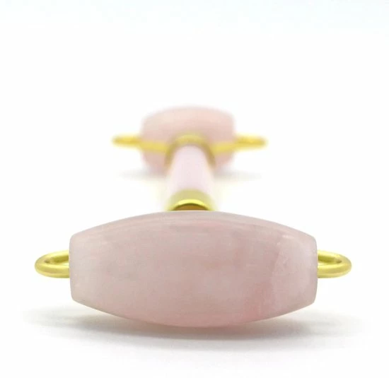 Merkloos JAP Beauty Jade Roller - 100% Natuursteen - Gezichtsmassage Roller - Gezichtsroller Huidverzorging - Rozekwarts 4 Merkloos JAP Beauty Jade Roller - 100% Natuursteen - Gezichtsmassage Roller - Gezichtsroller Huidverzorging - Rozekwarts - Afbeelding 2