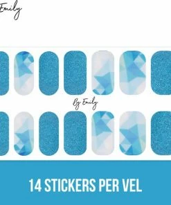 By Emily Nagel Wrap - Blue Triangle | 14 Stickers Per Vel | Nail Wrap | Nail Art | Trendy | Design | Nagellakvrij | Eenvoudig | Nagel Art | Nagel Wrap | Nagel Stickers | Folie | Zelfklevend | Sjablonen 14 By Emily Nagel Wrap - Blue Triangle | 14 Stickers Per Vel | Nail Wrap | Nail Art | Trendy | Design | Nagellakvrij | Eenvoudig | Nagel Art | Nagel Wrap | Nagel Stickers | Folie | Zelfklevend | Sjablonen -Maybelline-winkel 550x537 14