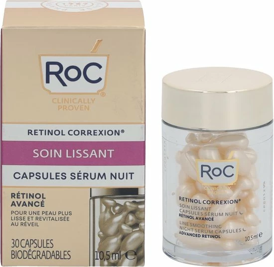 RoC Retinol Correxion Line Smooth Night Serum Capsules 5 RoC Retinol Correxion Line Smooth Night Serum Capsules - Afbeelding 3