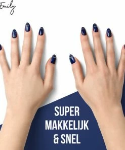 By Emily Nagel Wrap - Shiny Smiley | 14 Stickers Per Vel | Nail Wrap | Nail Art | Trendy | Design | Nagellakvrij | Eenvoudig | Nagel Art | Nagel Wrap | Nagel Stickers | Folie | Zelfklevend | Sjablonen -Maybelline-winkel 550x537 4