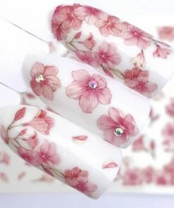 Hiden | Nagelstickers Cherry Blossoms - Nail Art - Decoraties - Water Transfer Nagelstickers - Beauty & Make-up | 29 Stickers