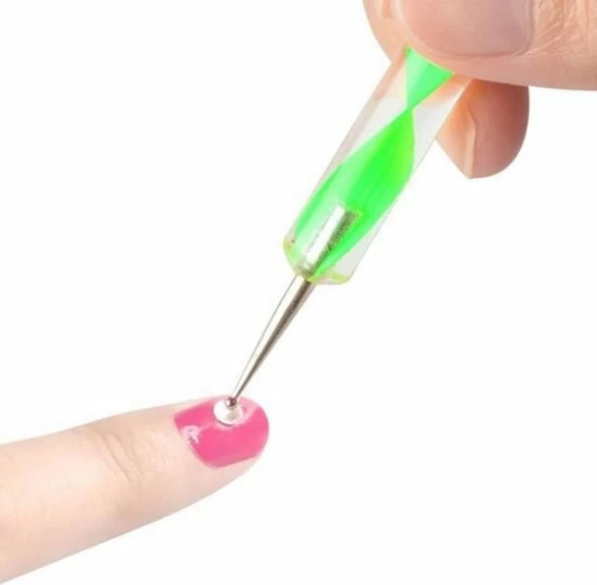 Royala 20 Delige Nail Art Set - 5 Dotting Tools En 15 Nailart Penselen - Roze 15 Royala 20 Delige Nail Art Set - 5 Dotting Tools En 15 Nailart Penselen - Roze - Afbeelding 13