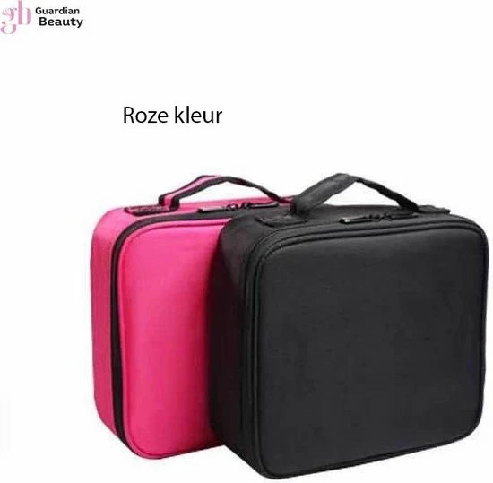 Guardian Beauty Beautycase / Beautykoffer / Roze Kleur Van Functioneel Om Alle Beautygereedschappen Overzichtelijk Op Te Bergen - Kapper - Tattoo - Nagel - Visagie - Make-up - Cosmetica - Schmink - Beauty Case / Beauty Koffer | Kappers BeautyCase 4 Guardian Beauty Beautycase / Beautykoffer / Roze Kleur Van Functioneel Om Alle Beautygereedschappen Overzichtelijk Op Te Bergen - Kapper - Tattoo - Nagel - Visagie - Make-up - Cosmetica - Schmink - Beauty Case / Beauty Koffer | Kappers BeautyCase - Afbeelding 2