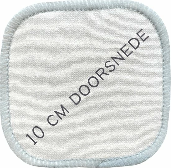 Davim Wasbare Make Up Pads - 12 Stuks - Katoen - Incl. Waszakje 6 Davim Wasbare Make Up Pads - 12 Stuks - Katoen - Incl. Waszakje - Afbeelding 4